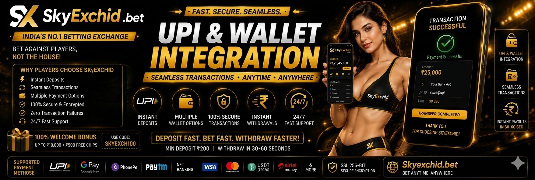 UPI & Wallet Integration