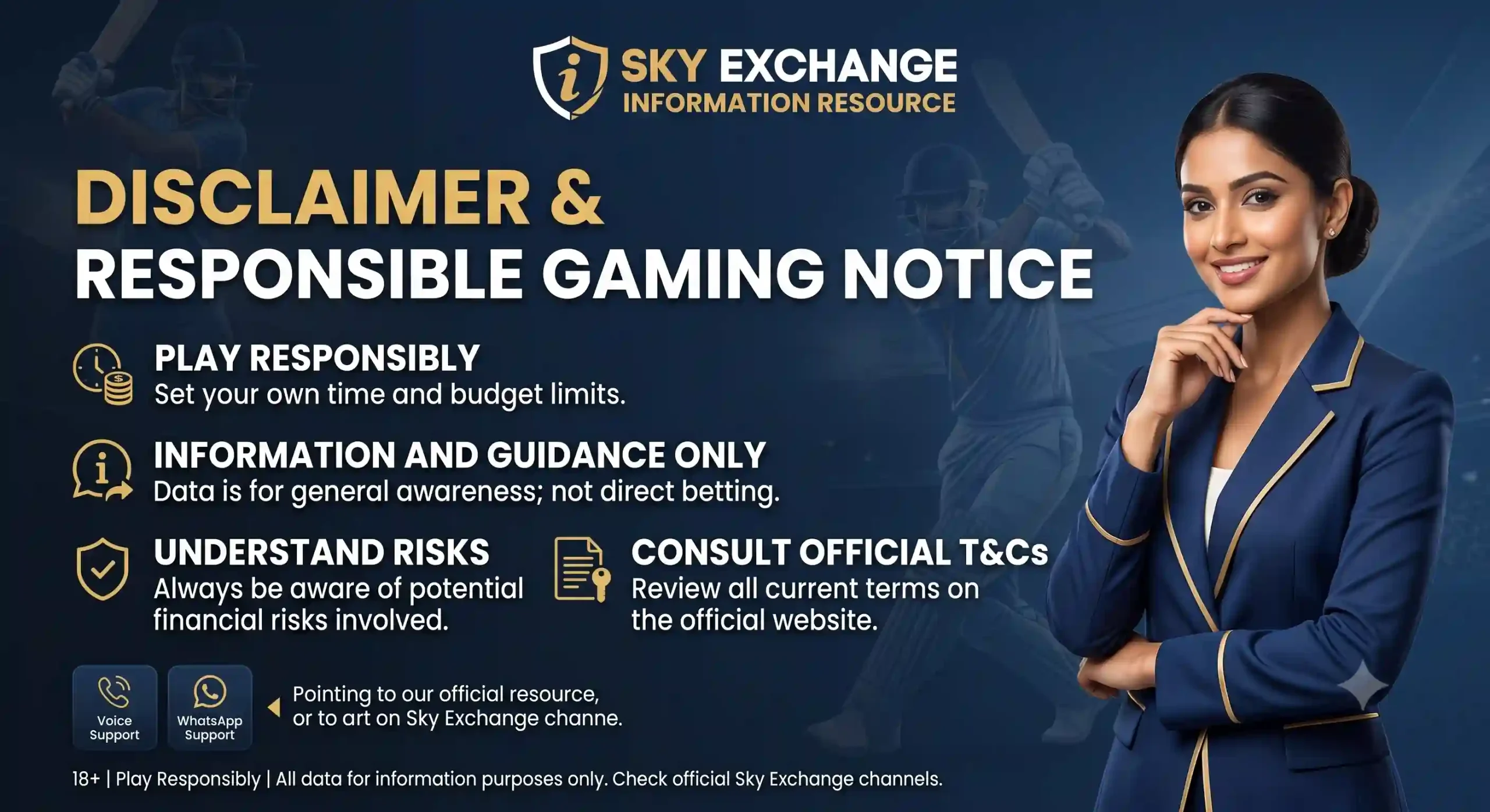 skyexch disclaimer 2026